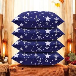 Microfibre Solid Sleeping Pillow Pack of 4-image-60