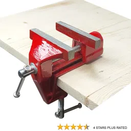 Table Vice Clamp Type Fixed Base Baby Vice- Cast Iron(60 mm, Red) Multi Vise Tool-14