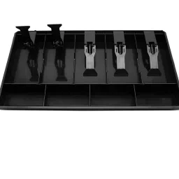 ABS Plastic cash drawer organizer tray, cashier drawer box with coin slot Cash Box-25