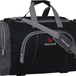 60 L Hand Duffel Bag - New Model Branded Product With High Quality - Black - Large Capacity-image-5