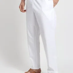 White Cotton Pyjama for Men Men Pyjama-image-71