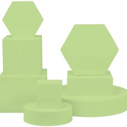 Store2508 Photography Props Photography Blocks Craft Hard Foam Block Shape for Photo Shoot Reflector-10