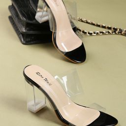 Retro Walk Open Toe Block Heels-18