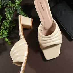 CLOG LONDON Open Toe Block Heels-10