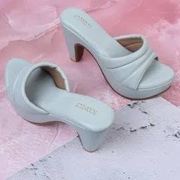 ICONICS Open Toe Platform Heels-9