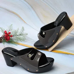 ICONICS Embellished Platform Heels-44