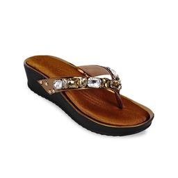 JM Looks Embellished Comfort Heels-38