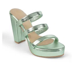 Tresmode Women Party Block Pumps-picture-14