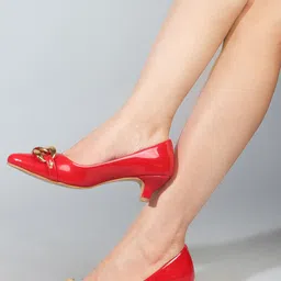 Carlton London Embellished Kitten Heeled Pumps-picture-48