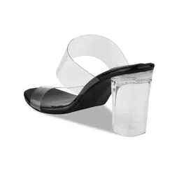 Shoetopia Two Strap Block Heels image 2