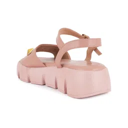 SAPATOS Open Toe Platform Heels image 5