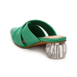 GNIST Pointed Toe Block Heeled Mules image 3