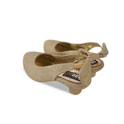 BAESD Girls Textured Pointed Toe Block Heels image 3