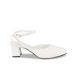 Try Me Square Toe Block Mules With Ankle Loop image 5