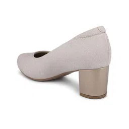 Inc 5 Shimmered Block Heel Pumps image 5