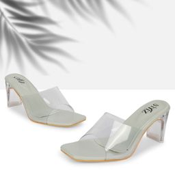 STYLZINDIA Open Toe Block Heels image 2