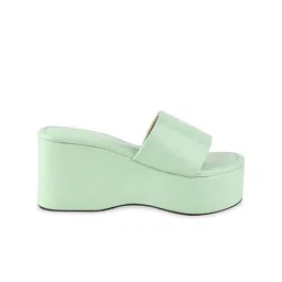 Try Me Open Toe Flatform Heels image 5