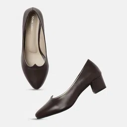 Marc Loire Block Heeled Pumps-46