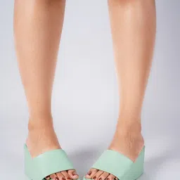 Try Me Open Toe Flatform Heels image 2