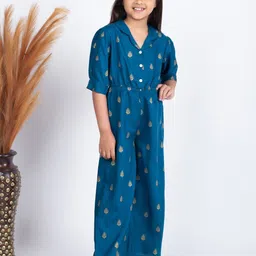 Jelly Jones Girls Printed Basic Jumpsuit-image-22