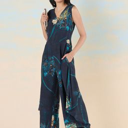 navyasa by liva Printed Basic Jumpsuit-image-13