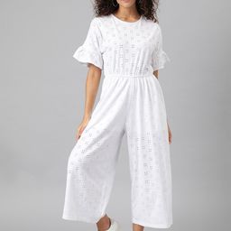 ANAI Self Design Cotton Basic Jumpsuit-picture-16