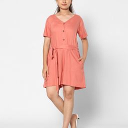 TeenTrums Girls V-Neck Play Suit-image-24