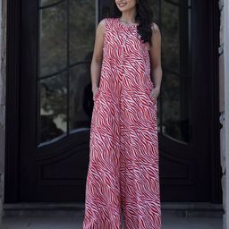 SANSKRUTIHOMES Printed Cotton Basic Jumpsuit-picture-37