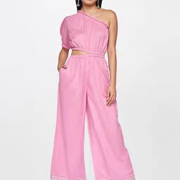 Global Desi Pink Basic Jumpsuit-picture-41