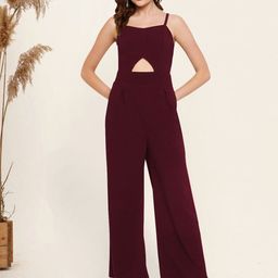 Martini Shoulder Straps Basic Jumpsuit-picture-34