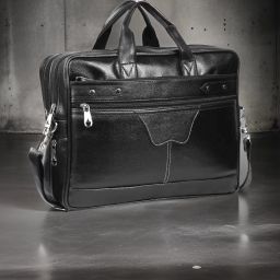 Men & Women Black Messenger Bag-image-94