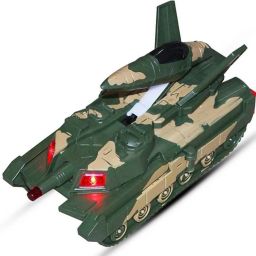 Fighter Plane Cum Tank Toy with Sound and Light-image-28