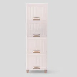 Foldable Plastic Cupboard for Storage | Plastic Racks for Clothes | PP Collapsible Wardrobe-image-60