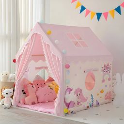 Extremely Light Weight Kids Play Tent House for3 - 10 Year Old Girls and Boys-picture-19