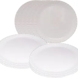 Kareena Plastic round Plates 7". Quarter Plate-image-16