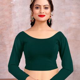 Round Neck Women Blouse-image-83