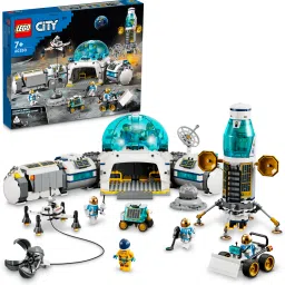 City Lunar Research Base 60350 Building Kit (786 Pieces)-image-57