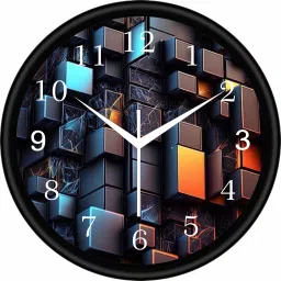 Analog 24 cm X 24 cm Wall Clock-image-98