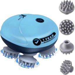 K-life HSM-101 RENEW Electric Rechargeable Head & Scalp Scratcher Massage Machine For Hair Growth Stress Relax C-Type Massager-image-60