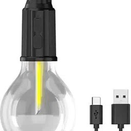 USB Rechargeable LED Light Clip Bulb Light Tent Lamp Yard Camping Outdoor Indoor Night Lamp-14