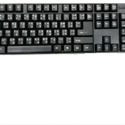 TVSE Champ devnagri USB Wired Keyboard Wired USB Standard Multi-device Keyboard Compatible with Desktop, Laptop, Mac Easy to Use,Plug and Play,Quick, Comfy Durable body-25