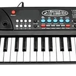 37-Key Musical Piano Keyboard with Microphone 430A1 Song Record Feaure_P73-14
