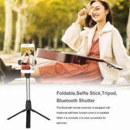 POZUB Selfie Stick Tripod+Carry Bag BT Remote Mobile Stand Gimbal Stabilizer handheld Tripod, Monopod, Monopod Kit, Tripod Ball Head, Tripod Bracket, Tripod Clamp, Tripod Kit image 4