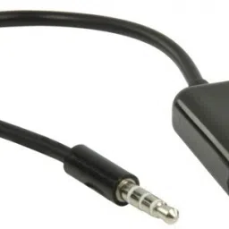 GADGETSMORE Black 3.5mm male to 2x3.5mm female Phone Converter-picture-17