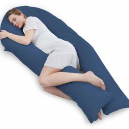 Microfibre Solid Pregnancy Pillow Pack of 1-image-71