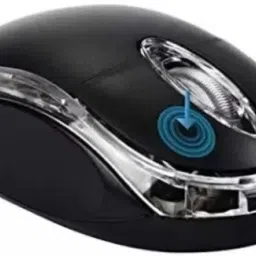 NKL Stylish USB Wired Gaming Mouse With Lights for Computer _33 Wired Ambidextrous Optical Gaming Mouse-image-91