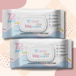 Double Pack – 144 Ultra-Soft Baby Wipes for Nourishing Daily Care-image-3