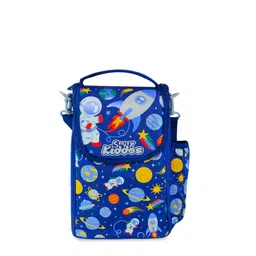 Smily Kiddos Unisex Kids Printed Strap Lunch Bag-12