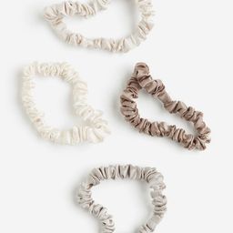 H&M 4-Pack Silk Scrunchies-19