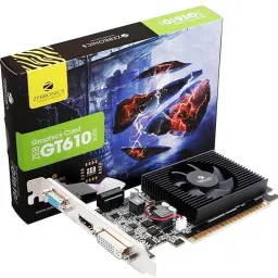 ZEBRONICS Gt610 2Gb graphics card DDR3 2 GB NVIDIA Chipset 64 bit 1000 MHz Graphics Card-52